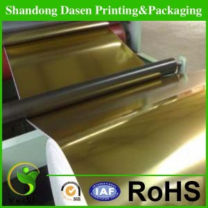 Vacuum metallized paper/transfer paper/coated paper for cigaretta packing or beer label