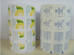China Factory PE Coated laminated Aluminum Foil Printing Paper for Refreshing Tissue Sachets
