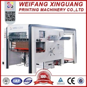 XMB-1100 The hand feed semi automatic carton die cutting machine