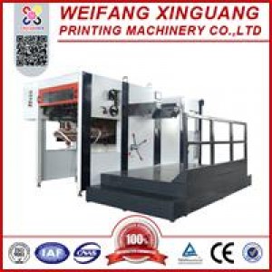 XMQ-720 The high quality flatbed paperboard die cutting machine for the paper box