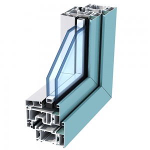 Factory price aluminum extrusion for windows and doors