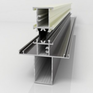 Aluminum windows with thermal break manufacture