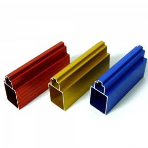 Aluminum profiles extrusion windows and doors different colors electrophoresis aluminum