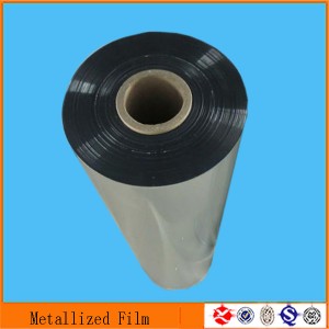 plastic pet metallized film for food packaging