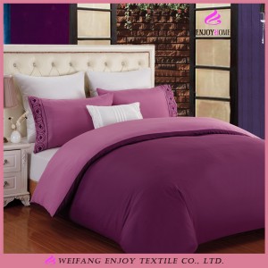 Comforter Solid Color Duvet Cover Set