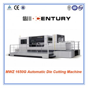 Automatic die cutting machine for corrugated board