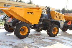 FCY30 construction site dumper mini load dumper