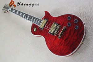 Shengyun Quilted Maple Guitars LP Electric Guitar